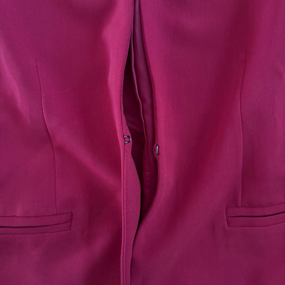 Banana Republic Factory Red Blazer Women’s 10 NWT - Picture 4 of 7